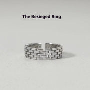 Hip Hop Men's Ring Retro Easy Matching Adjustable