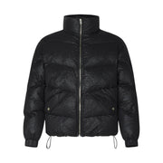 American Street Half Turtleneck Winter Thermal Cotton-padded Coat