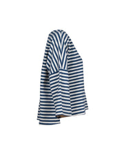 MAGLIA BIANCA E BLU