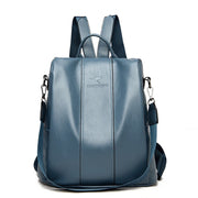 Backpack Women's Large Capacity Soft Leather Travel Bag