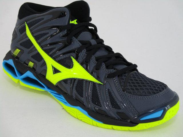 Mizuno Tornado X2 Mid V1GA181747 Uomo Nero - Scarpe Pallavolo