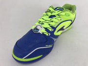 Joma scarpa da calcetto indoor uomo Dribling 836 DRIW.836.IN verde fluo-azzurro