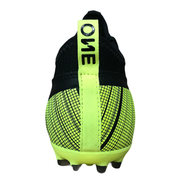 Puma One 5.3 MG 105646-02 Uomo Bianco-Nero-Giallo - Scarpe Calcio