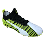 Puma One 5.3 MG 105646-02 Uomo Bianco-Nero-Giallo - Scarpe Calcio