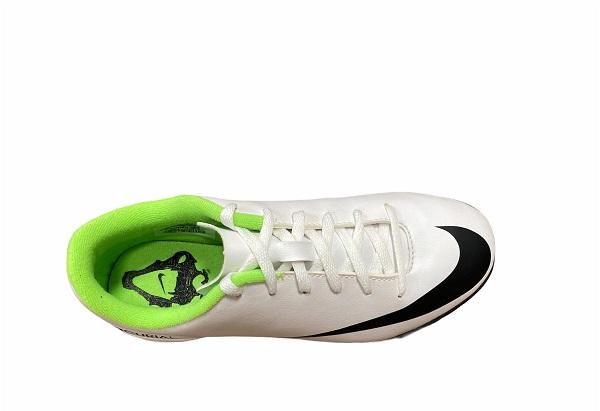 Nike scarpa da calcetto da ragazzo JR Mercurial Vortex Tf 573875 103 bianco