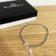 Bracciale Tennis Nero - Motociclista