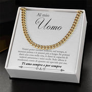 Collana da Uomo Oro - Al mio Uomo.