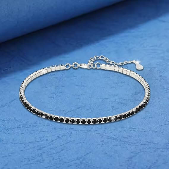 Bracciale Tennis Nero - Genero