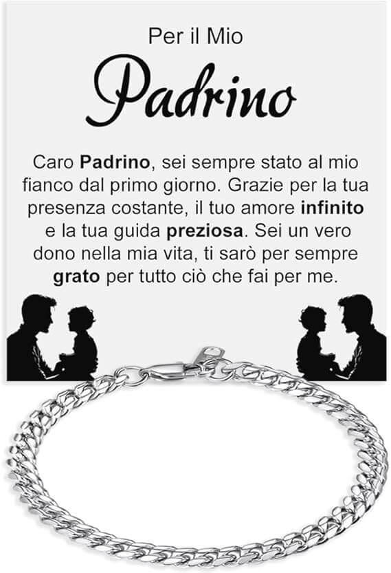 Bracciale Cubano - Per il Mio Padrino