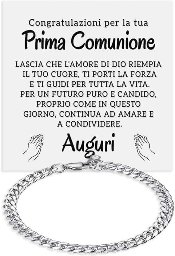 Bracciale Cubano - Prima Comunione