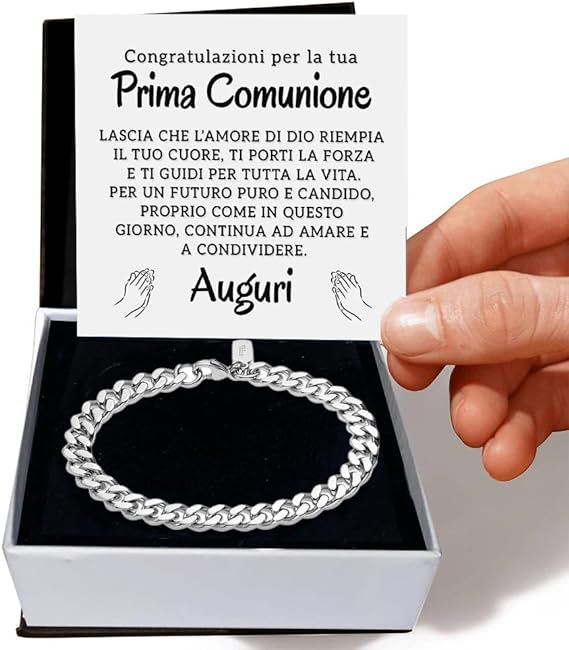 Bracciale Cubano - Prima Comunione