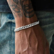 Bracciale Cubano A mio Figlio - Sei il mio Orgoglio.