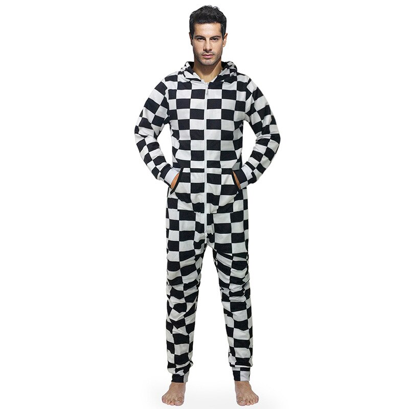 Check jumpsuit