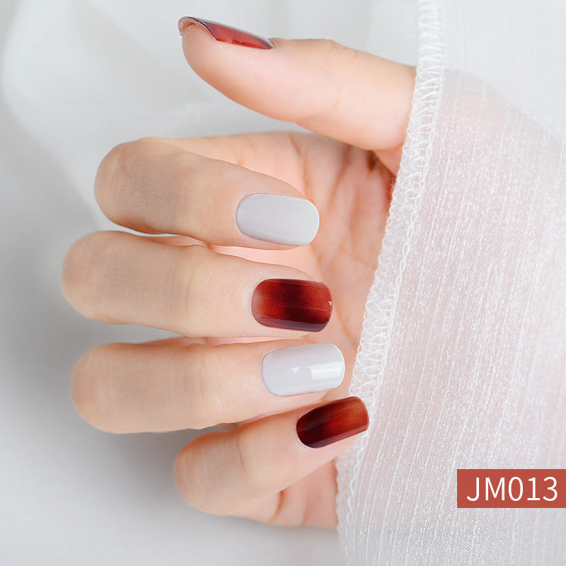 Semi-curing Gel Nail Sticker
