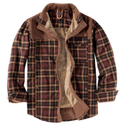 Men's Fleece-lined Winter Warm Jacket