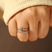 Anello da Donna in Argento Sterling 925 Per mia moglie - Ansia