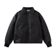 Rock Thickened PU Leather Jacket Men