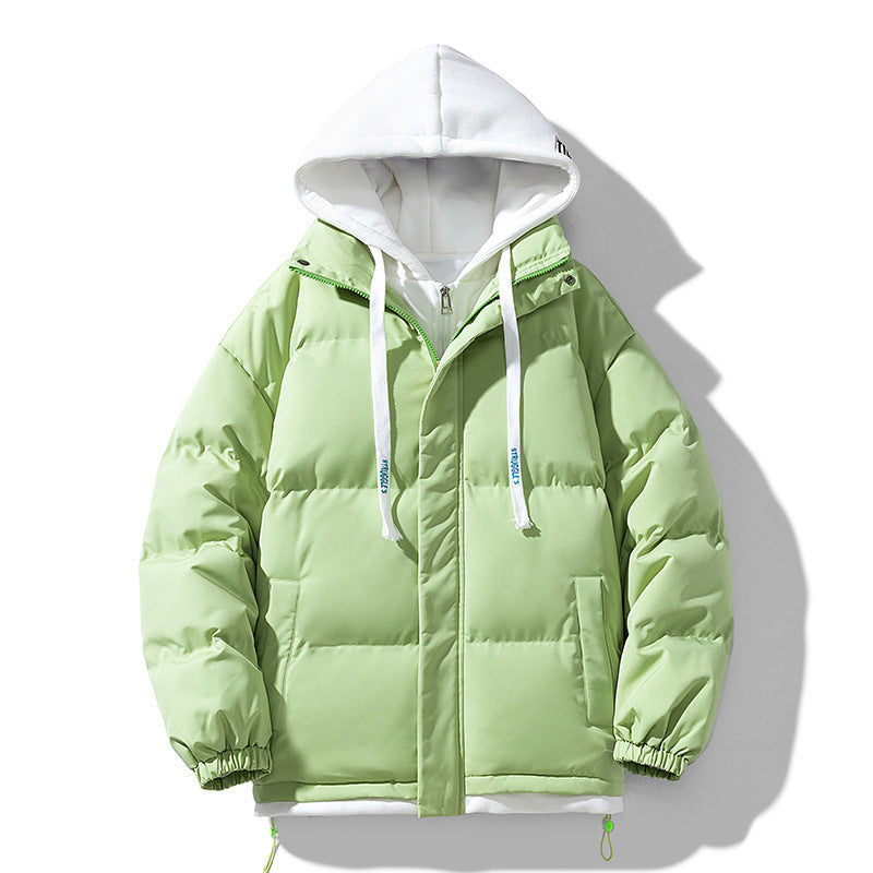 Winter New Padded Coat Men's Thickened Cotton-padded Coat Wide Coat