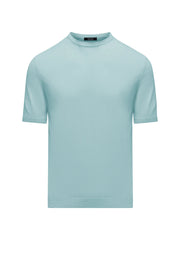Bomboogie maglia in cotone girocollo MM7015TKTP2 23 celeste