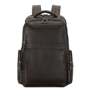 Men's First Layer Cowhide 156-inch Computer Backpack