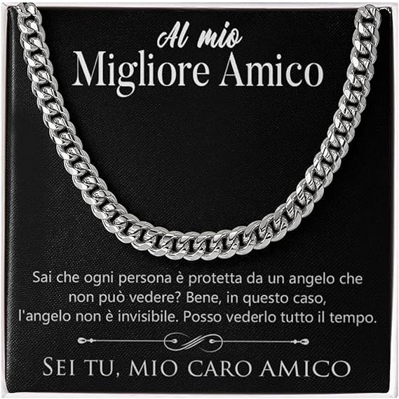 Collana da Uomo - Al Mio Migliore Amico.