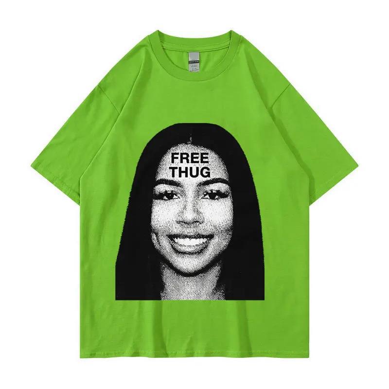 Women's Retro Short Sleeve Top Hip Hop T-shirt