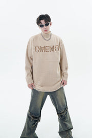 Trend Knitting Round Neck Pullover Men's Sweater