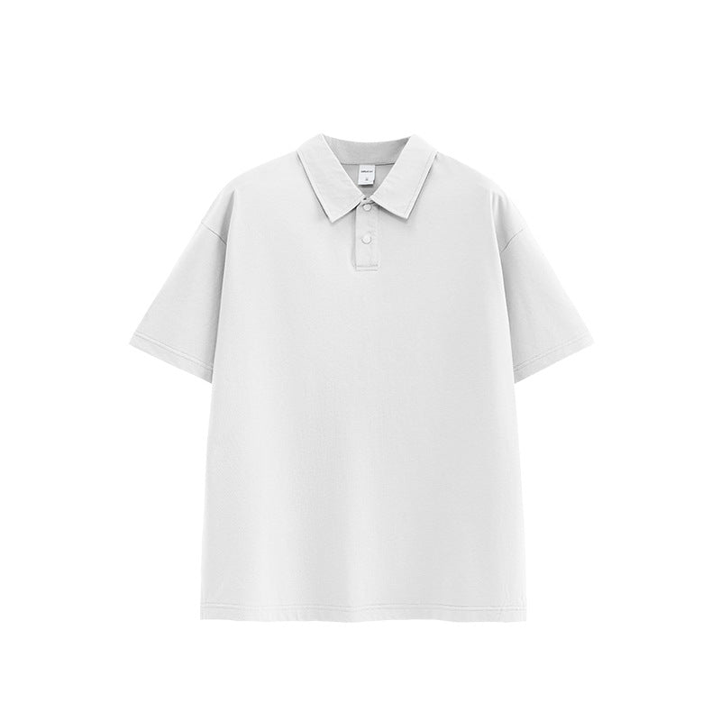 Loose Five-in-one Technology Fabric Polo Collar Top
