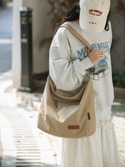 Women's Large Capacity Waterproof Oxford Cloth Crossbody Bag