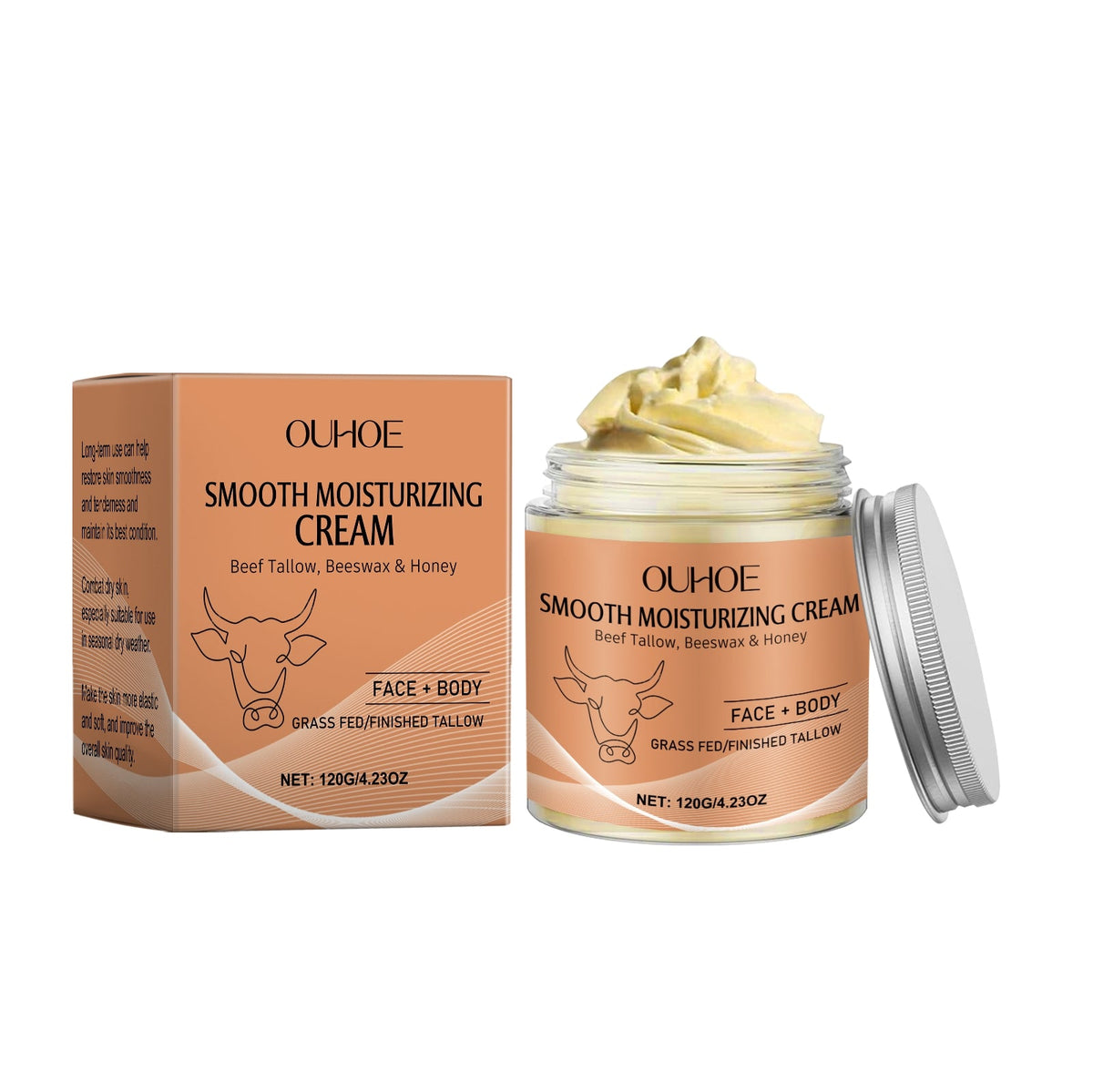 Smooth And Moisturizing Cream For Body Skin