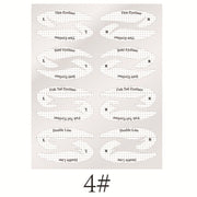 Eyeliner Makeup Eye Template Sticker