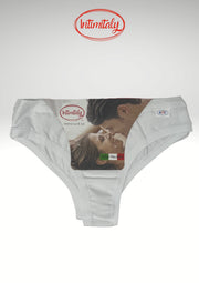 Slip In Cotone  Pacco Da 3 Modello Brasiliana Donna Bianco E Nero  Art.tc107
