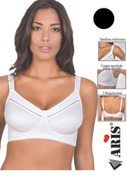 Reggiseno In Microfibra Coppa C Interno Cotone Aris2003