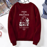 Pride And Prejudice Sweatshirt Jane Austen Hoodie Literary B