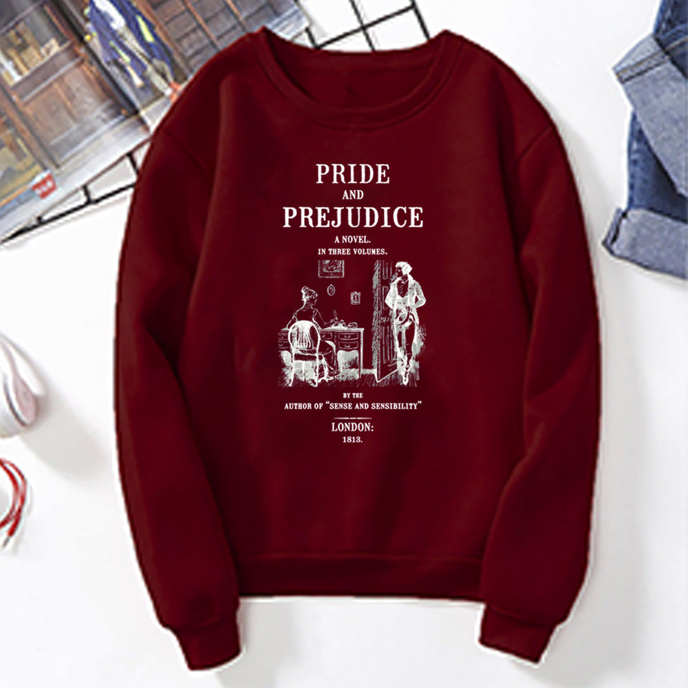 Pride And Prejudice Sweatshirt Jane Austen Hoodie Literary B