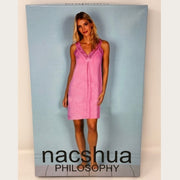 Nacshua Philosophy -  Camicia Da Notte Donna Spalla Stretta In Puro Cotone  Art. Aster