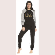Irge Donna Tuta Donna In Felpa Con Maglia Stampata E Pantalone Stretto Con Tasche  Art. Fdi021