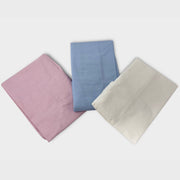 Nazareno Gabrielli Ng045 Lenuolino Con Angoli 35x70 Cotone Bianco Cielo Rosa Verde Giallo