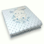 Nazareno Gabrielli - Copertina Lettino In Caldo Pile Boubble Ricamato Double Face  Ng4832-1