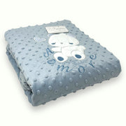 Nazareno Gabrielli - Copertina Lettino In Caldo Pile Boubble Ricamato Double Face  Ng4832-1