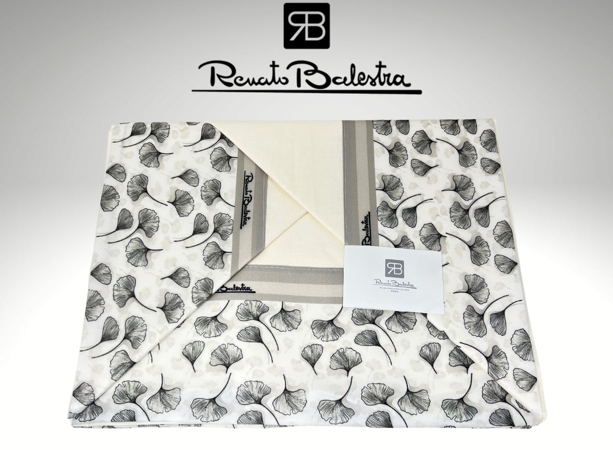 Renato Balestra - Completo Lenzuola Matrimoniale In Puro Cotone Toronto Art. Copp967