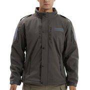 Men's Fleece Jacket Camouflage Waterproof Soft Shell Jacket