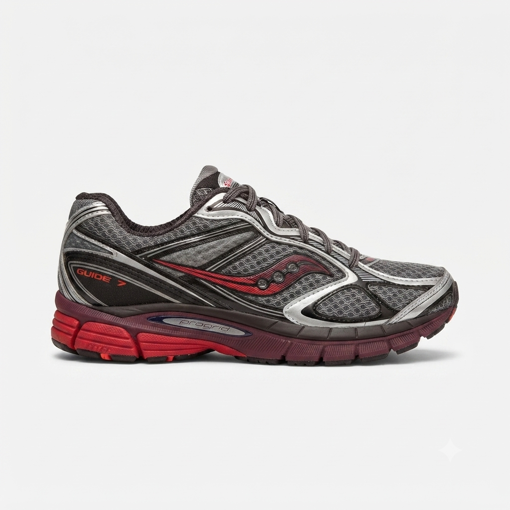 Saucony ProGrid Guide 7 S101493-1013 Uomo Argento - Sneakers