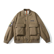 Pilot Down Jacket Male Loose Retro Overalls