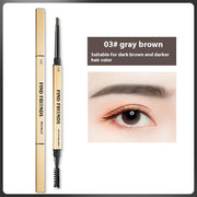 Waterproof Smear-proof Double-headed Automatic Eyebrow Pencil