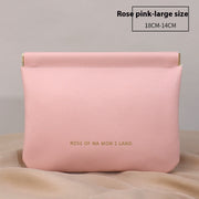 New Camellia Classic Style Hand-held Cosmetic Bag Large Capacity Good-looking Portable