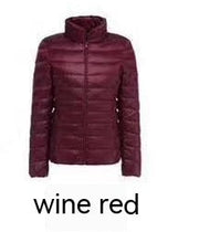 Lightweight Down Jacket Women's Short Plus Size Ultrathin Coat