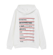 American Letter Print Sweatshirt Men's Autumn And Winter