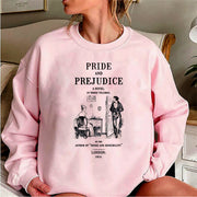 Pride And Prejudice Sweatshirt Jane Austen Hoodie Literary B