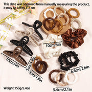 Style Coffee Series Combination Suit Barrettes